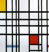 Pieter Cornelis (Piet) Mondriaan Composition with Yellow, Blue, and Red oil painting picture wholesale